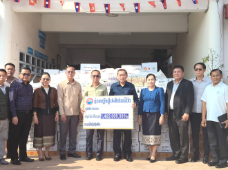 Labour Minister Delivers Emergency Aid to Hailstorm Victims in Vientiane